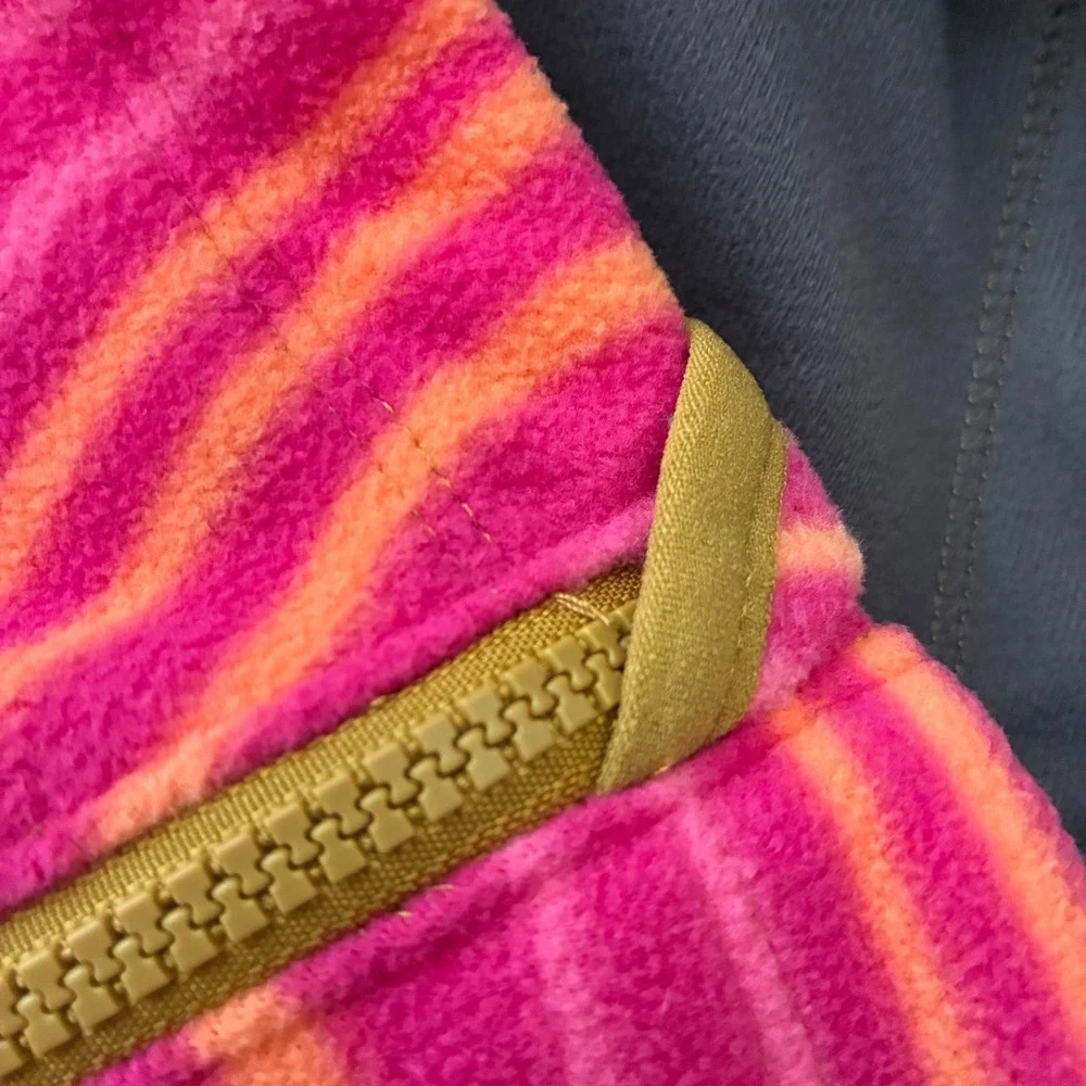 Ruffwear Climate Changer Dog Fleece Jacket Breathable Pink Strata Sz XL New